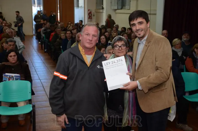 Entregaron 145 escrituras sociales en Olavarría