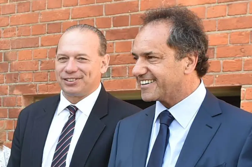 Scioli y Berni disertaron en la UCA sobre narcotráfico