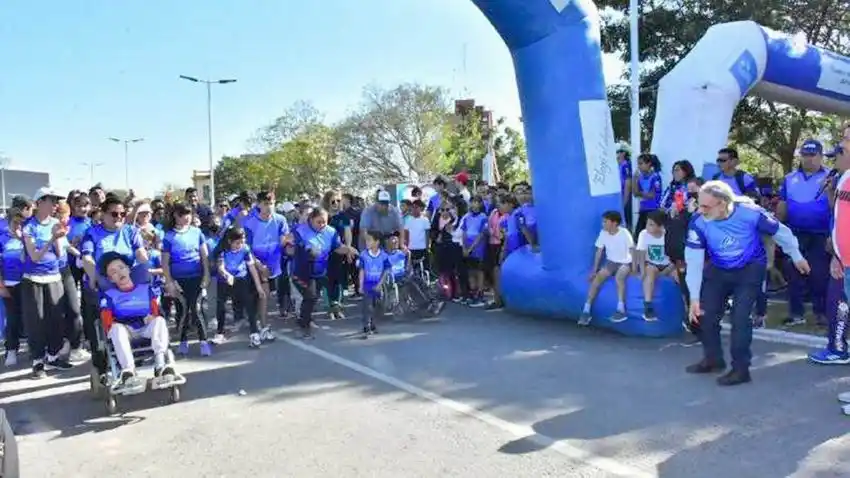 Masiva participación en
la maratón estudiantil
