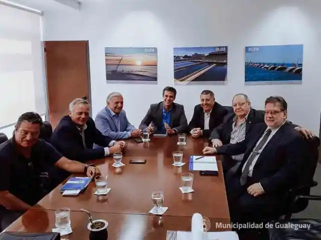 Reunión por la Planta Potabilizadora de Agua para Gualeguay
