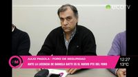 Julio Pagola: Nuevo presidente del foro de seguridad