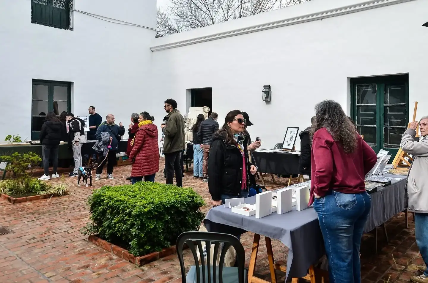 La Magnolia fue escenario de la Primera Feria de Arte Contemporáneo en Chascomús