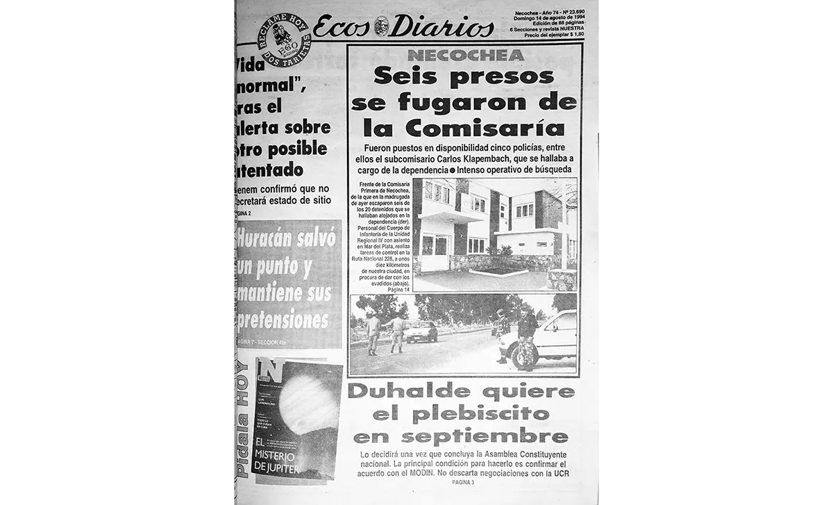 Domingo 14 de agosto de 1994