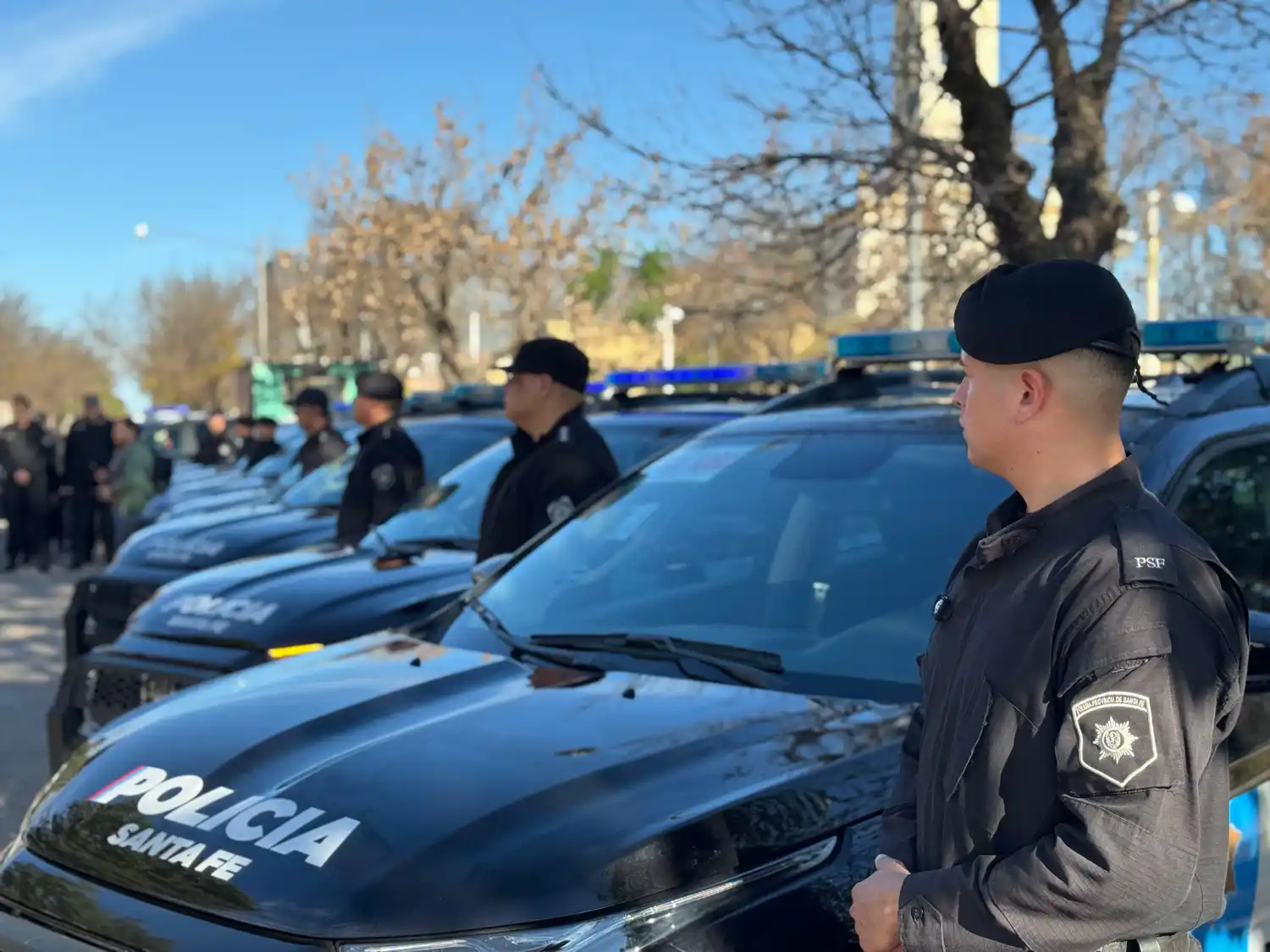 Móviles policiales
