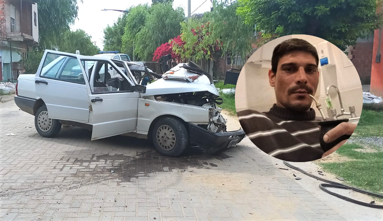Falleció Nazareno Acosta, el conductor del Duna que chocó en Juan Ismael Giménez el sábado 19 de noviembre