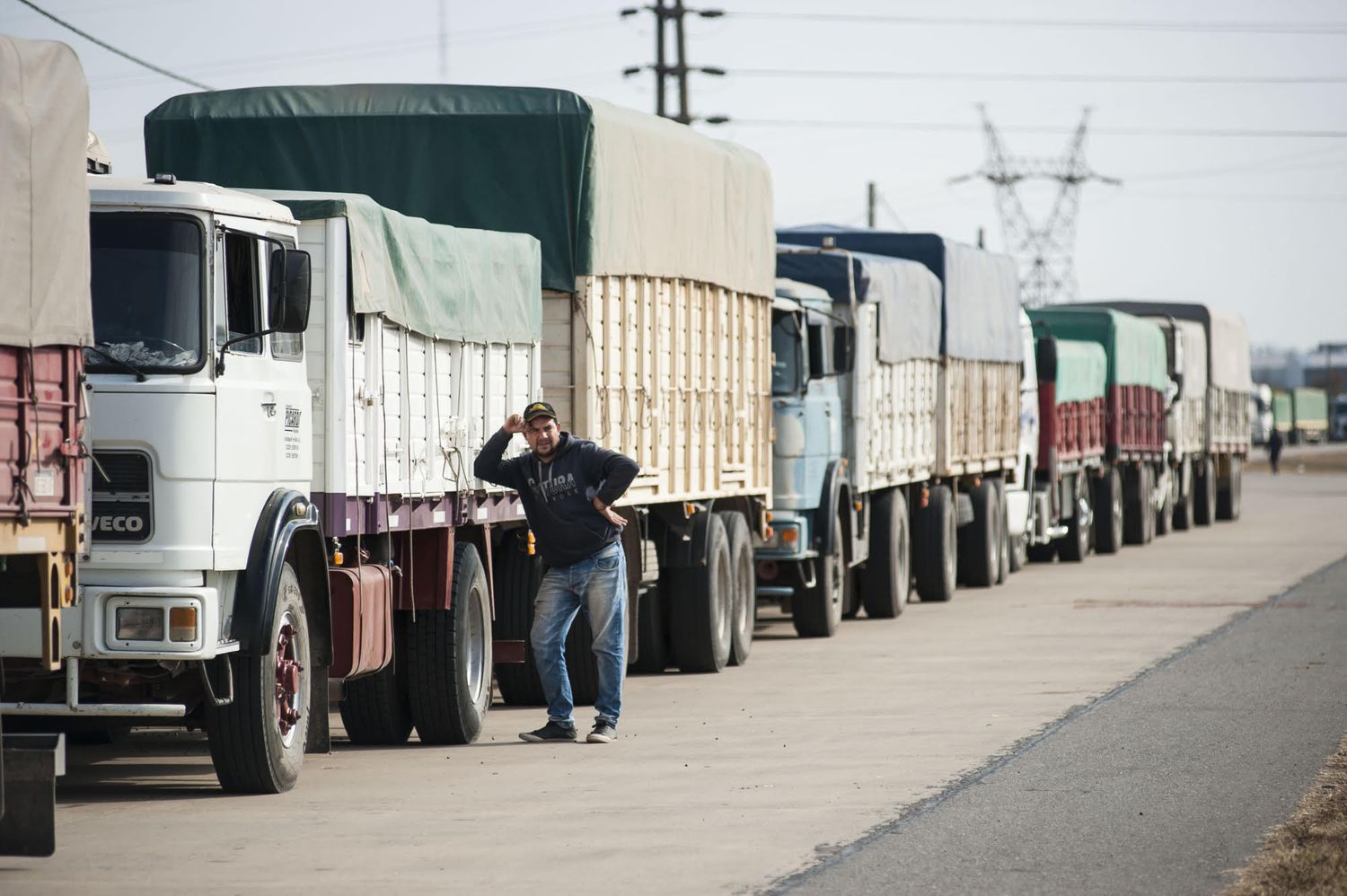 Por la sequía, transportistas cerealeros afirman que cayó un 70% la actividad en Santa Fe