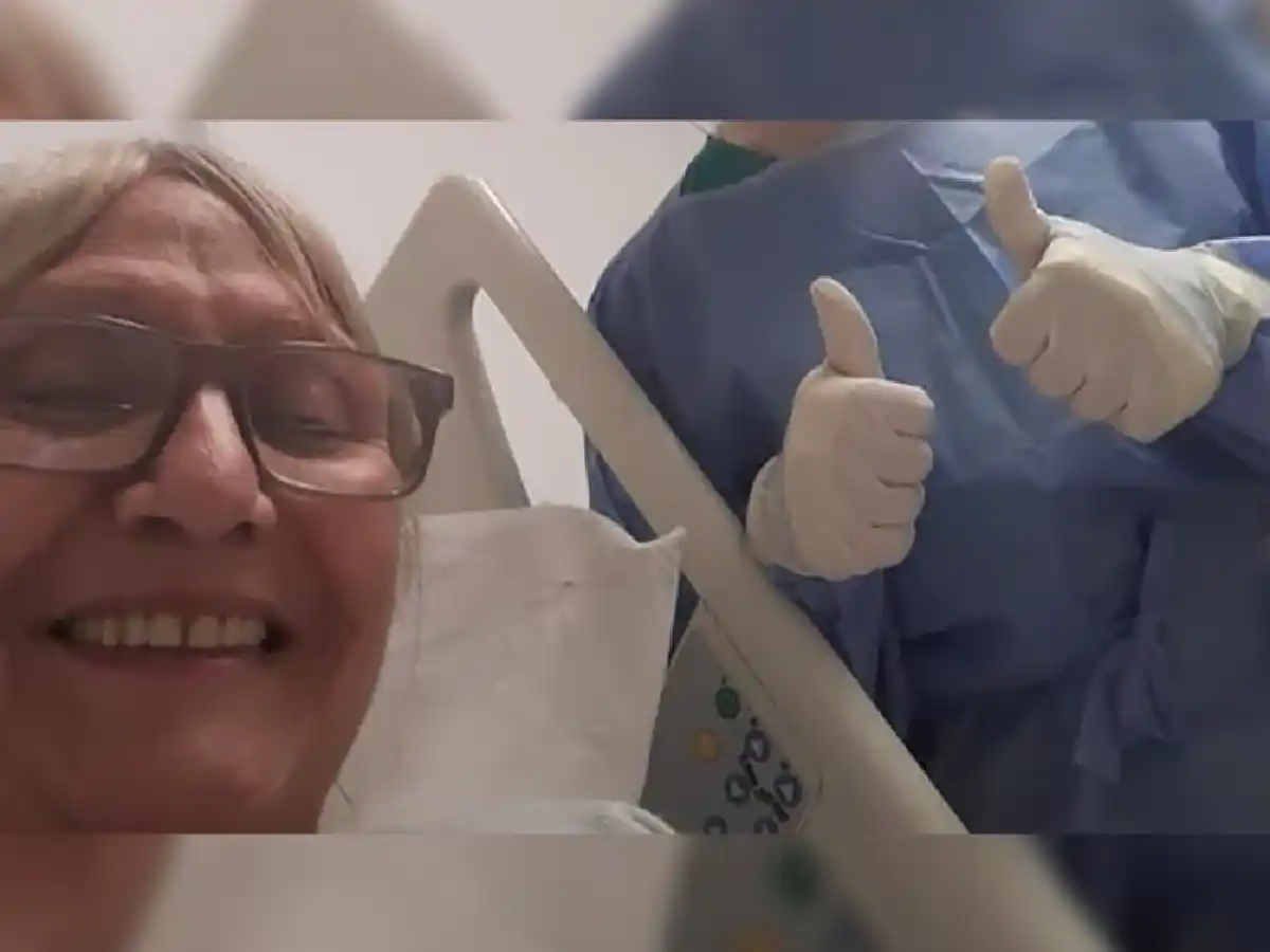 Está internada con Covid  y prepara un libro para agradecer al personal de salud