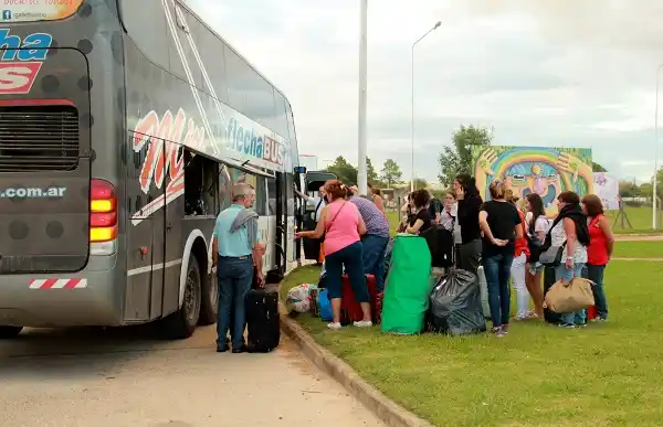 Bloquearon el ingreso de colectivos en la Terminal 