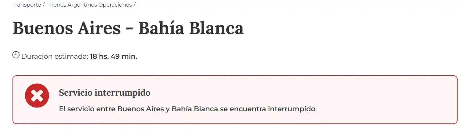 tren bahia blanca