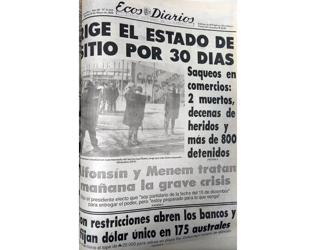 Martes 30 de mayo de 1989