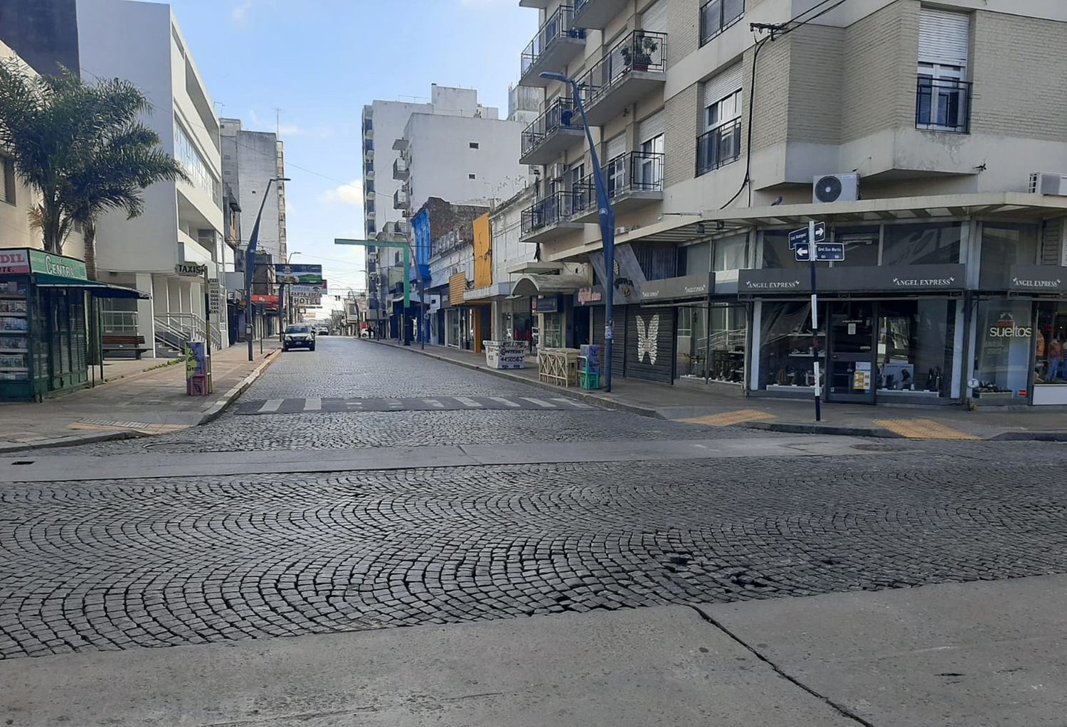 La esquina de San Martín y Rodríguez