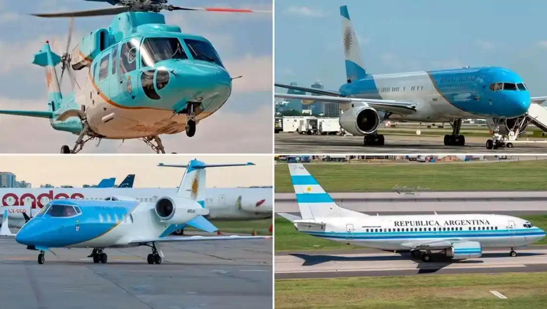 El Gobierno le transferirá a la Fuerza Aérea toda su flota de aviones oficiales