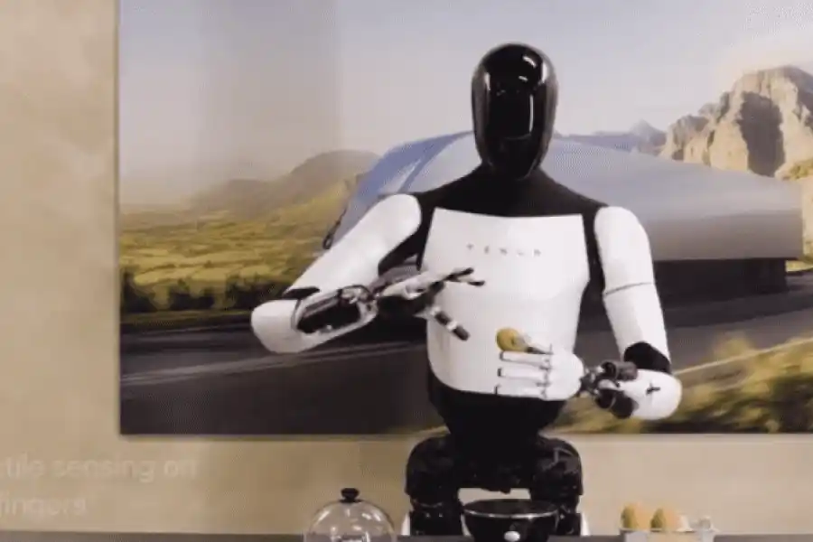 Elon Musk presentó al nuevo robot Tesla: tiene manos "humanas", puede cocinar y hasta bailar