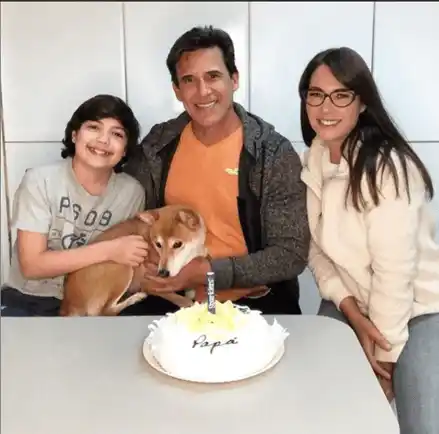 Jorge Aravena en su cumpleaños en pandemia. Foto: Instagram