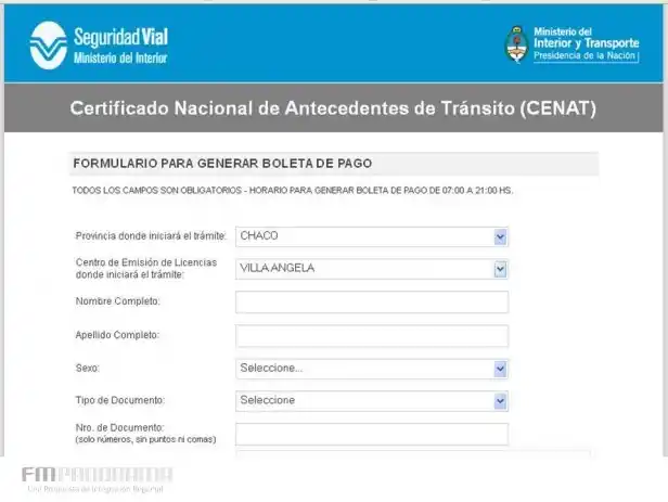 Aumentó el precio del Certificado Nacional de Antecedentes de Tránsito