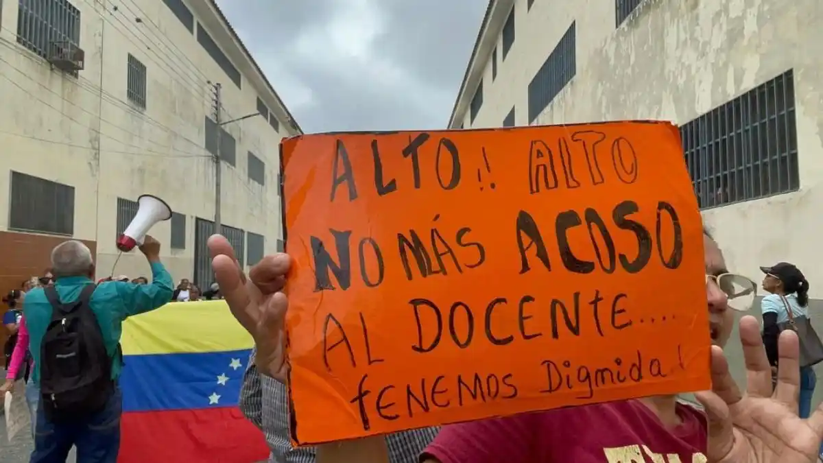 Docentes activos y jubilados de Yaracuy rechazan propuesta de la ministra de Educación