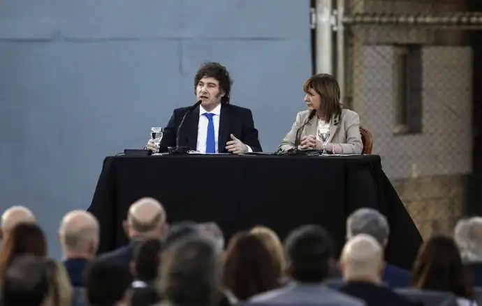 Javier Milei y Patricia Bullrich
