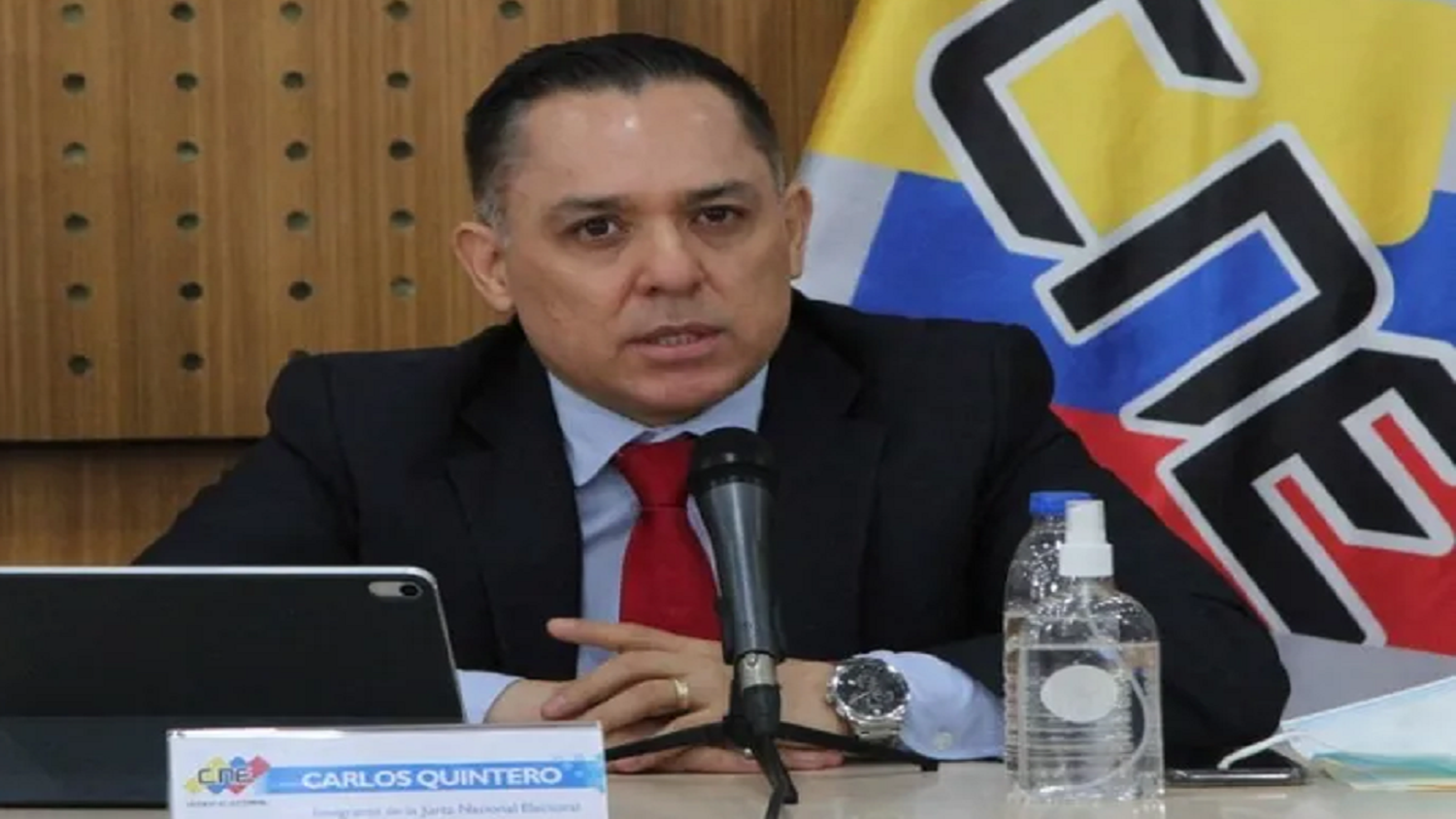 Todo listo para elección de los JUECES de PAZ:  rector Carlos Quintero anuncia casi 100% de mesas instaladas