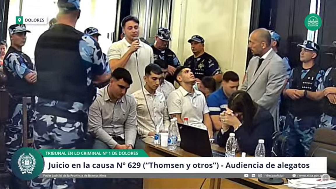 Los ocho rugbiers pidieron perdón a la familia de Fernando y negaron la intención de matar