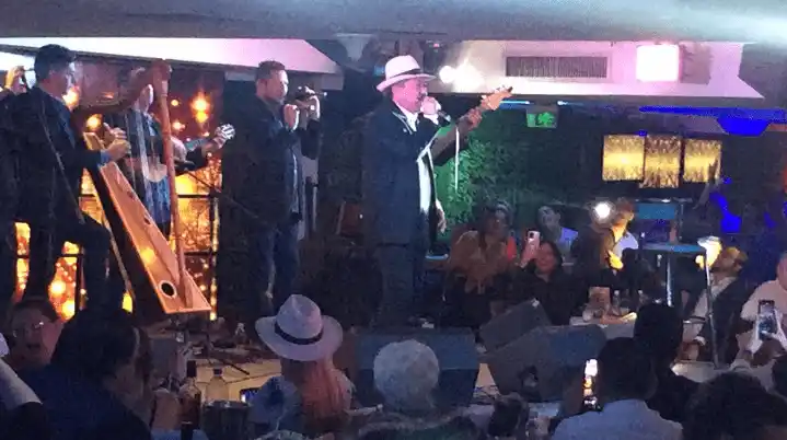 Luis Silva cantó en Caracas a casa llena. Foto CL