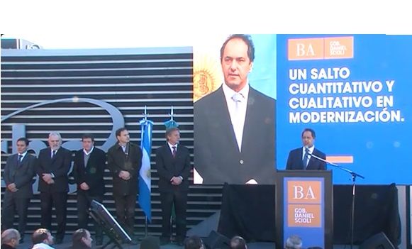 Scioli: "La Provincia es la locomotora del desarrollo"