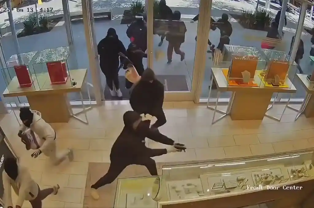 Violento robo a una joyería