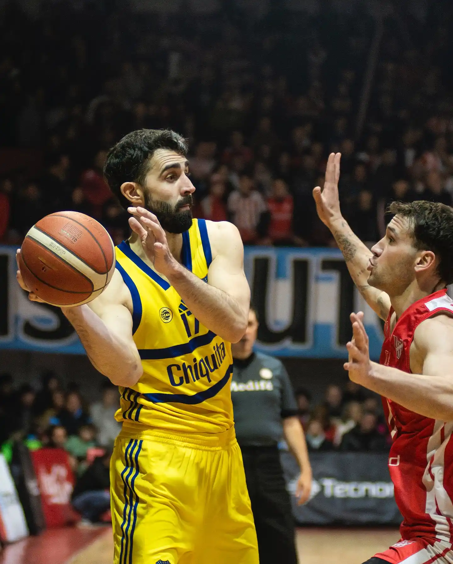 Vega fue la figura de Boca y clave en el mejor momento de Boca en el juego (Crédito: Prensa LNB).