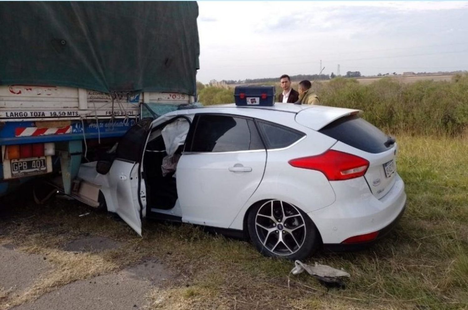 Accidente en la Autopista Rosario – Santa Fe a la altura de Arocena