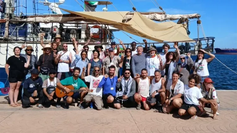 Trasladaron a una cárcel de Israel a los 473 tripulantes de la flotilla humanitaria: hay un entrerriano