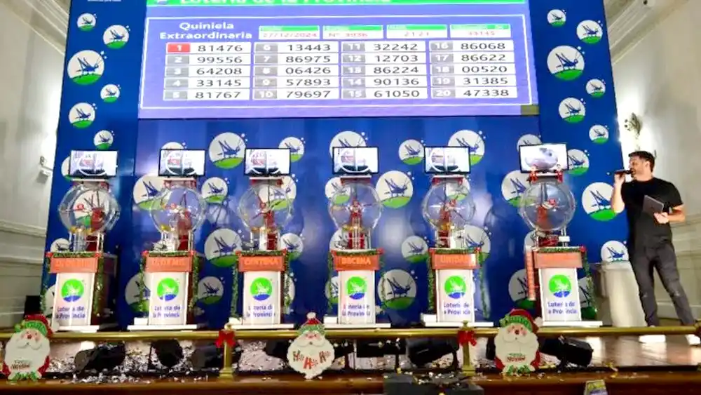 Ya está en venta el Gordo de Navidad de Lotería de la Provincia: repartirá $ 1.755.750.000 en premios