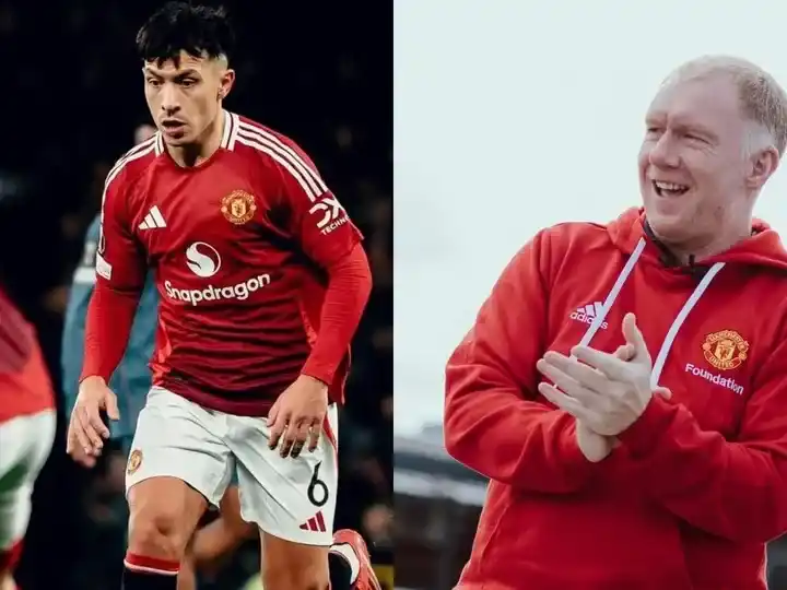 Lisandro Martínez responde con contundencia a las críticas de Paul Scholes