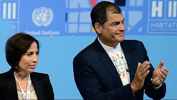 ¡ESTÁ EN VENEZUELA! Exministra de Rafael Correa, prófuga de la justicia de Ecuador por corrupción