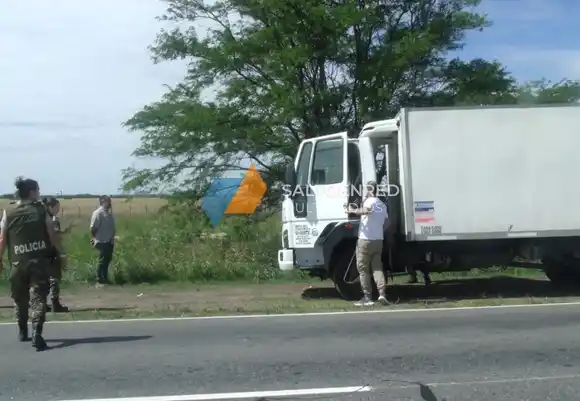 Asaltan y balean a un camionero en ruta 31, altura Salto
