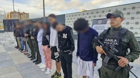 Caen Bogotá varios integrantes del Tren de Aragua y de "Los Satanás"