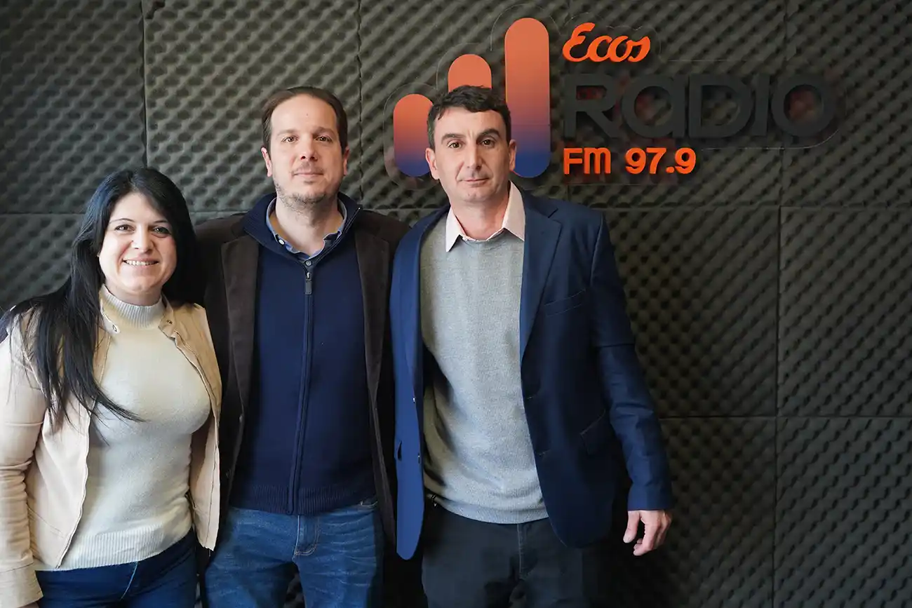 El diputado provincial, Gastón Abonjo, nos visito en Desde temprano