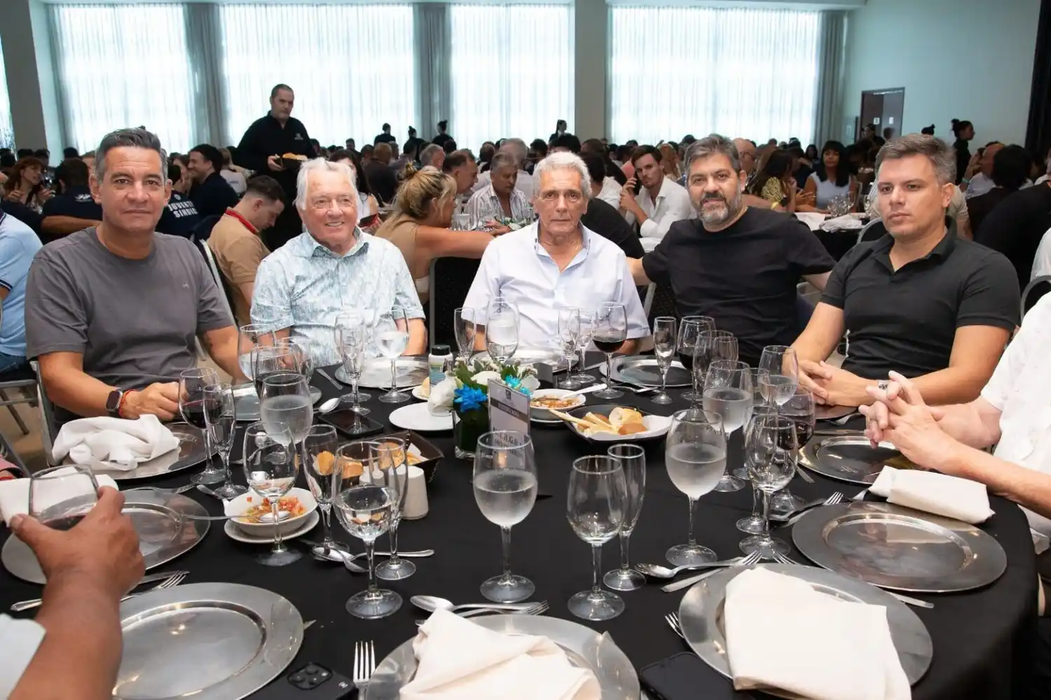 Bianco junto a Luis Barrionuevo.