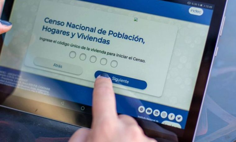 2,3 millones de personas ya completaron el Censo digital