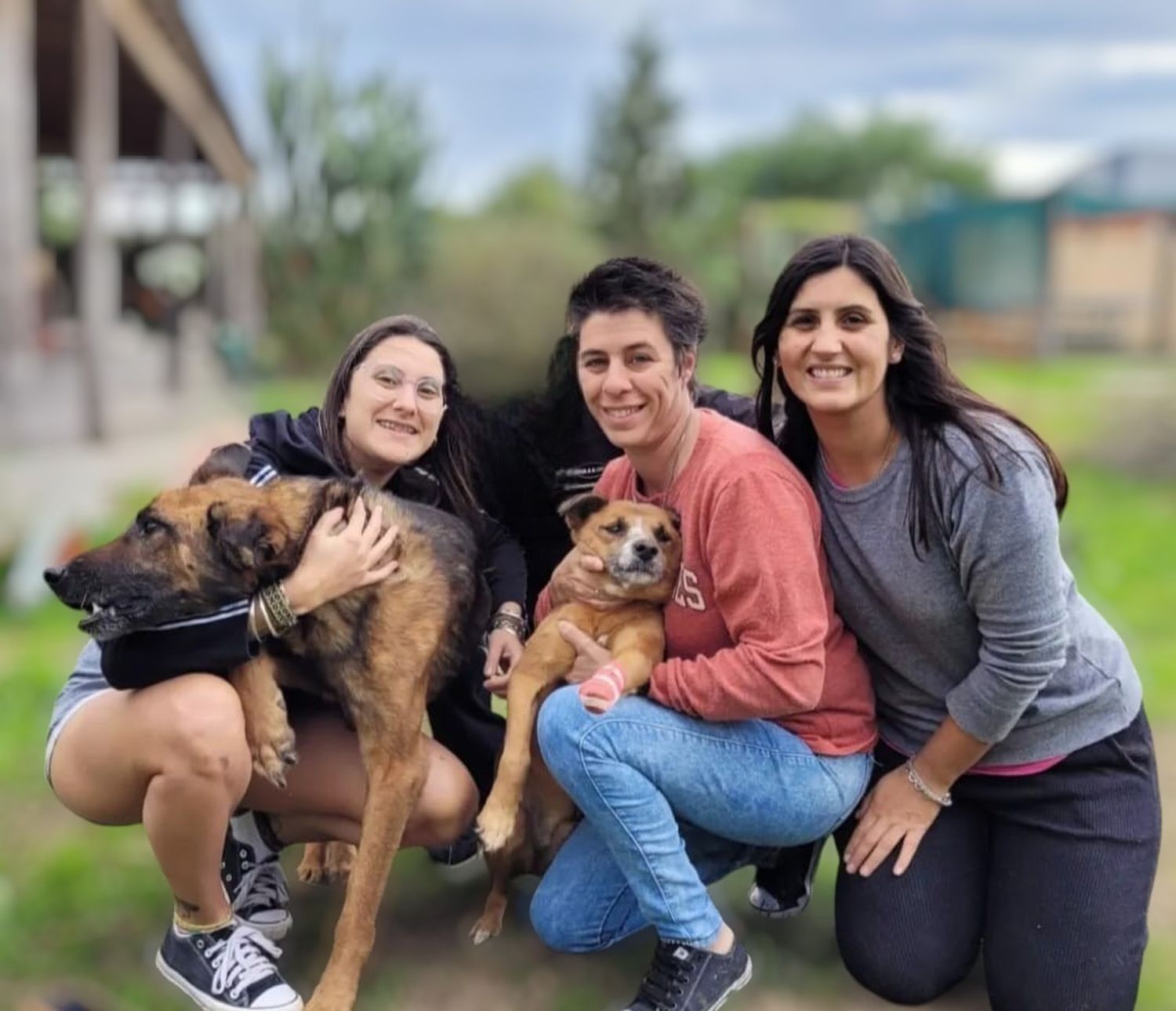 Lourdes Valbusa, Vanesa Ocampo y Lourdes Casella