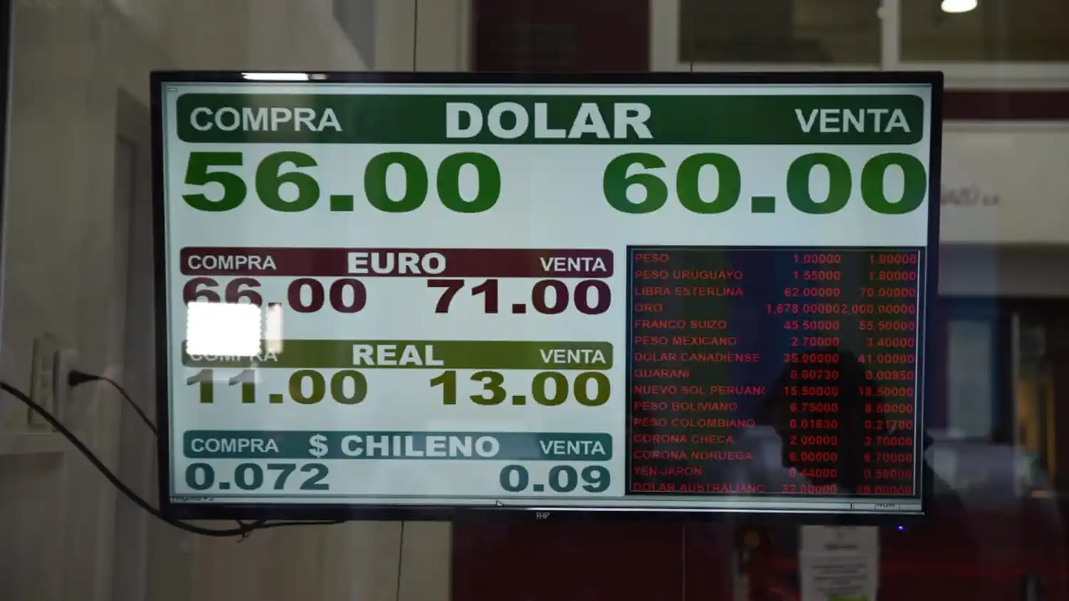 El dólar escala 32% en bancos y alcanza los 61 pesos