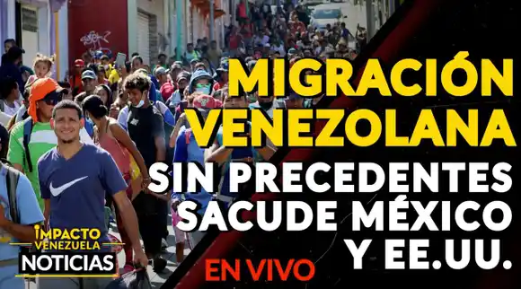 Así comenzaron el Año Nuevo los migrantes en la frontera de México: ¡PROTESTANDO Y PIDIENDO ASILO! – VIDEO IMPACTO VENEZUELA