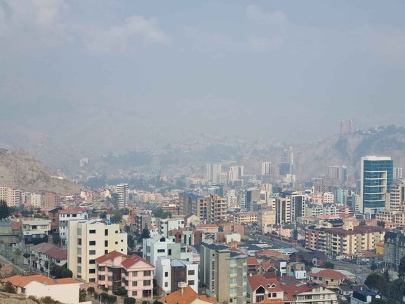 La Paz sufre una de las peores crisis de contaminación por el humo de incendios