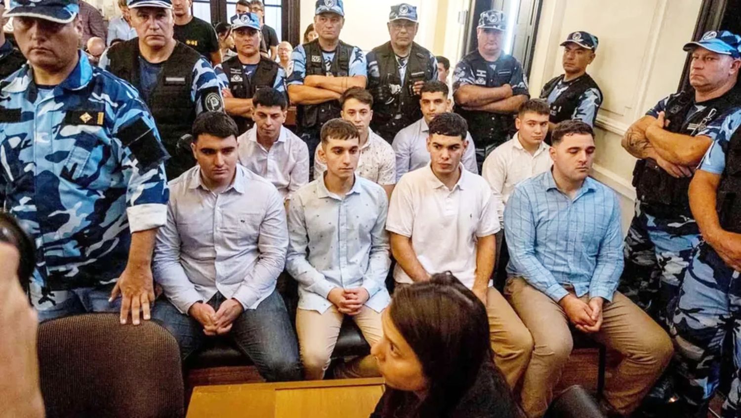 Los ocho rugbiers fueron condenados por el homicidio doblemente agravado.
