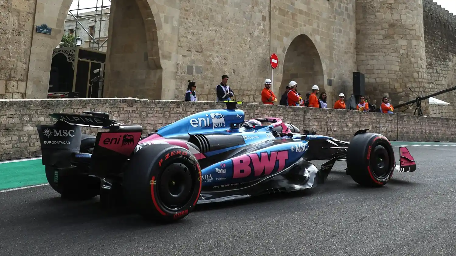 Colapinto, en Azerbaiyán.