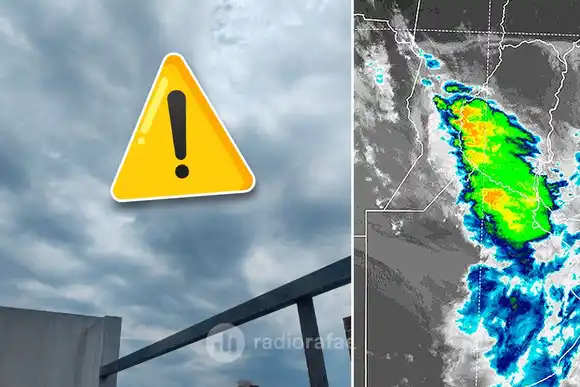 ¡Atención! El SMN emitió un alerta a corto plazo por “tormentas fuertes con lluvias intensas y ráfagas”