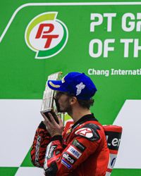 Bagnaia se impuso en Tailandia