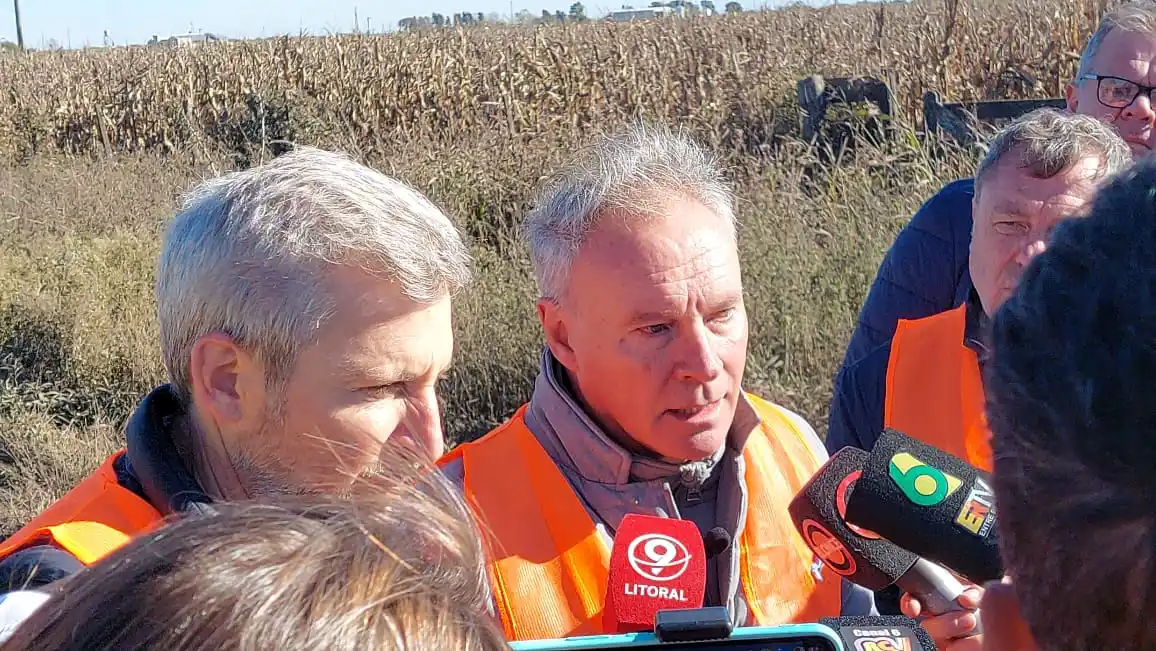 El gobernador Frigerio da inicio a los trabajos en la Ruta Provincial 32