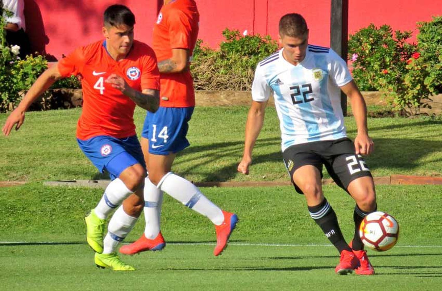 Argentina venció a Chile en un amistoso