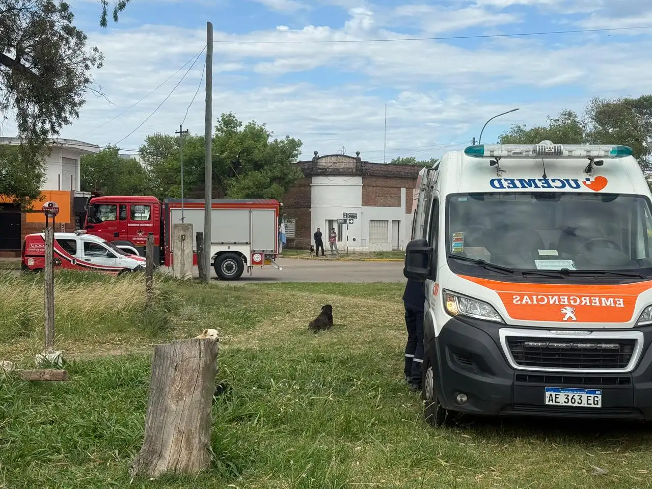 El hecho ocurrió en avenida Sabattini al 500.
