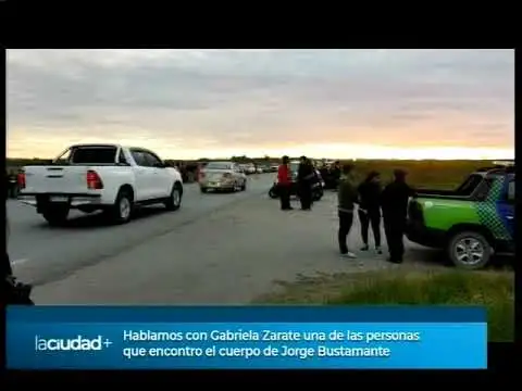 Gabriela Zarate una de las personas que encontró el cuerpo de Jorge Bustamante | La Ciudad