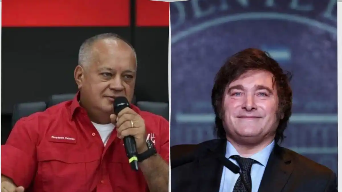 «NO TIENE FUERZA NI PARA GOBERNAR SU PAÍS», menos para imponer sanciones a Venezuela: Diosdado responde a Milei (Video)